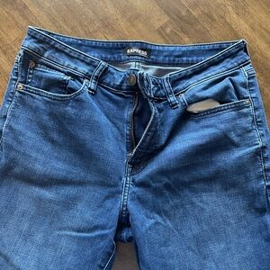 Express men's Classic Blue Straight Leg Jeans